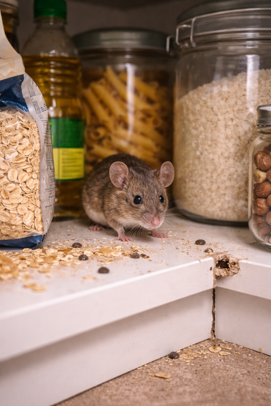 Mouse infestation in Cyprus holiday home